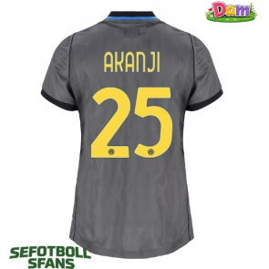 Inter Milan Manuel Akanji #25 Tredje Tröja Kvinnor 2026-27 Kortärmad